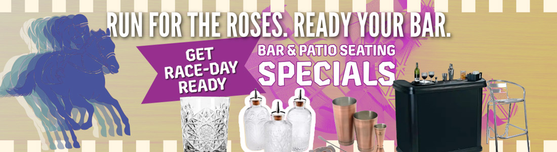 Get Race-Day Ready: Bar & Patio Seating Specials