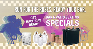 Get Race-Day Ready: Bar & Patio Seating Specials
