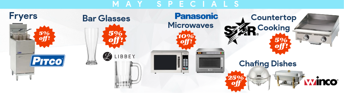 May Showroom and Monthly Flyer Specials