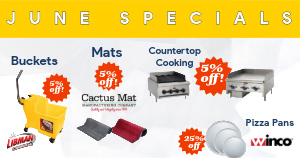 June Showroom and Online Specials 