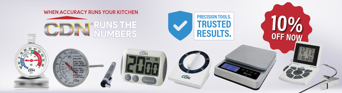 Save 10% on CDN Scales, Thermometers and More