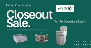 Falcon Closeout Special - Rock Bottom Prices Set to Move 
