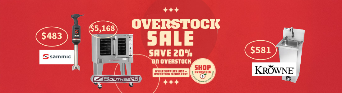 20% off New Equipment Overstock Liquidation