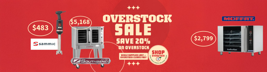 20% off New Equipment Overstock Liquidation