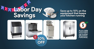 Labor Day Deals on Best Sellers! Save up to 10% on top-brand equipment 