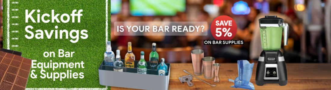 Sports Bar Essentials Sale – Get Your Bar Ready