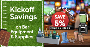 Sports Bar Essentials Sale – Get Your Bar Ready