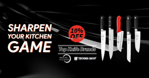 Save 10% on Knives this Weekend Only