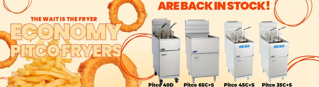 Pitco Economy Fryers are Back in Stock