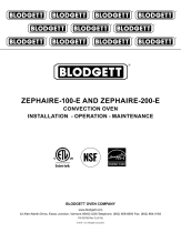 Blodgett ZEPH-100-E SGL - Item 155510