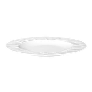 Mikasa Hospitality 001-718563 Seltmann White Porcelain 13" Dia. Plate - 6 Each