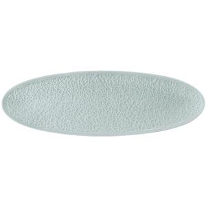 Mikasa Hospitality 001-770495 Seltmann Blue Porcelain 17.4in x 5.7in Coupe Platter - 2 Each 