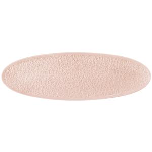 Mikasa Hospitality 001-773859 Seltmann Pink Porcelain 17.4in x 5.7in Coupe Platter - 2 Each 