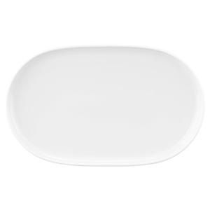 Mikasa Hospitality 001-776694 Seltmann White Porcelain 15in x 9in Oval Platter - 2 Each 