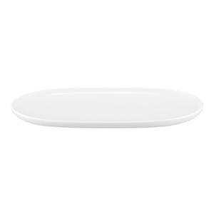 Mikasa Hospitality 001-776695 Seltmann White Porcelain 13in x 8in Oval Platter - 2 Each 