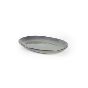 Mikasa Hospitality 01-757-1-60 Select Concept Green Stoneware 15.7in x 11.4in Oval Platter 