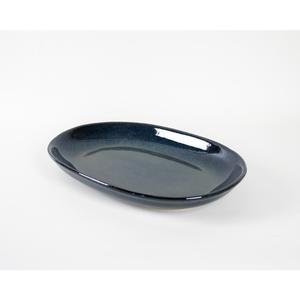 Mikasa Hospitality 01-757-2-144 Select Concept Blue Stoneware 15.6in x 9.6in Oval Platter 