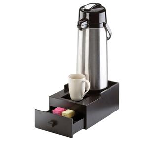 Cal-Mil 1051-1-96 Midnight Bamboo 8.25in x 13.75in Single Airpot Stand 