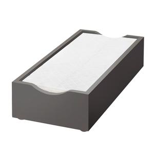 Cal-Mil 1234-96 Midnight Bamboo 9.5in x 4.75in Napkin Holder 
