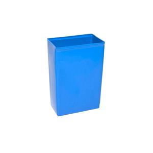 Channel Manufacturing 123B-B 15" x 9" x 22" Blue Plastic Ingredient Bin