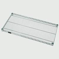 Quantum Food Service 48x12 304 Stainless Steel Wire Shelf - 1248S 