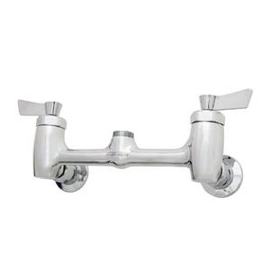 Fisher 13150 Backsplash Mount 8" Center Control Valve w/ Swivel Outlet