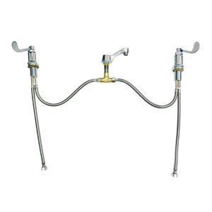 Fisher 13740 Deck Mount Lavatory Faucet Control Valve with Wrist Handles 