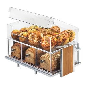 Cal-Mil 1478 Eco Modern 19" x 13" Clear Acrylic Display Case w/ Cover