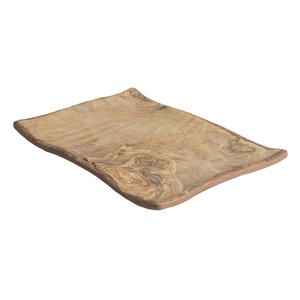 GET Transform Wood Grain Melamine 8.25" x 5.7" Platter - 1 Doz - 15004063036