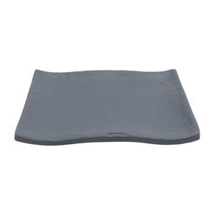 GET Endure Weathered Onyx Melamine 5.3in x 3.9in Platter - 6dz - 15005062005 