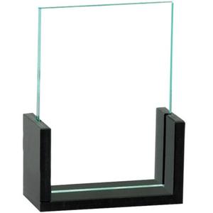 Cal-Mil 1510-46-96 Midnight Bamboo 4" x 6"H U-Frame Card Holder - 6 Each
