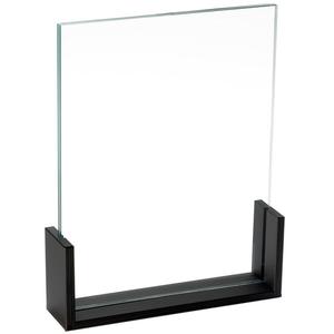 Cal-Mil 1510-811-96 Midnight Bamboo 8.5" x 11"H U-Frame Card Holder - 6 Each
