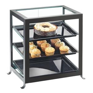 Cal-Mil 1575-13 SoHo 21.25" x 15.75" Acrylic 3-Tier Display Case