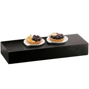 Cal-Mil 166-3-96 Midnight Bamboo 20in x 7in x 3"H Rectangular Display Riser 