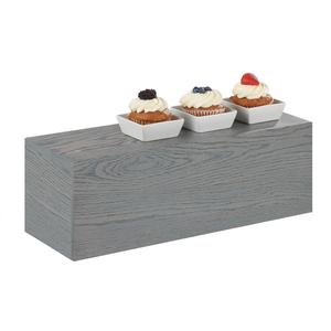 Cal-Mil 166-7-83 Ashwood 20" x 7" x 7"H Gray Wash Oak Wood Display Riser