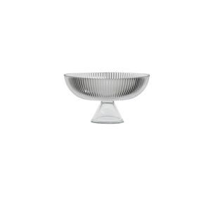 Mikasa Hospitality 1874F-2472-1 Ardacam Clear Glass 41 oz. Footed Bowl - 24 Each