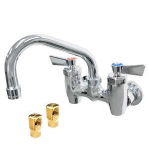 Fisher 19460 4" Backsplash Control Valve w/ 6" Swing Spout & Close Elbows