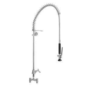 Fisher 20100 Deck-Mount Single Control Pre-Rinse Assembly w/ Gooseneck