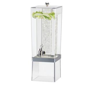 Cal-Mil 2016-74 Econo 8"x 10"Clear Polycarbonate 3 Gallon Beverage Dispenser
