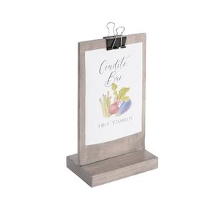 Cal-Mil 2036-46-110 Aspen 2.5" x 4.5" Signholder Clip - 6 Each