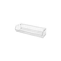 Quantum Food Service 36x20x12 Chrome Plated Modular Wire Stacking Basket - 203612BC 