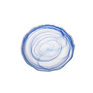 Mikasa Hospitality 2046-64 Ardacam Blue & White 12.8in Dia. Plate - 1dz 