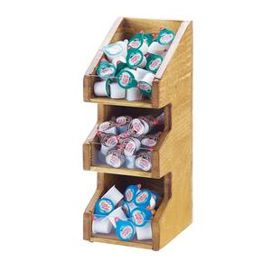 Cal-Mil 2053-99 Madera 6in x 7in Rustic Pine 3-Tier Condiment Organizer 