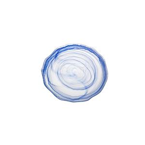 Mikasa Hospitality 2076-64 Ardacam Blue & White Glass 11in Plate - 18 Each 