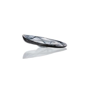 Mikasa Hospitality 2096-43 Ardacam Black Glass 8.3in Tilt Deep Plate - 2dz 