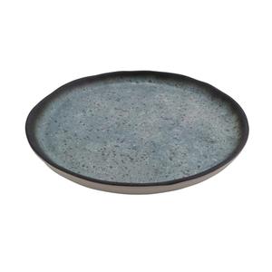 GET Cheforward Robin's Egg Blue Melamine 10" dia. Plate - 1 Doz - 21141-REB