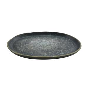 GET Cheforward Dusk & Spruce Melamine 12" x 7.8" Plate - 1 Doz - 21142-DSK