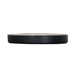 Cal-Mil 22017-10-13103 Hudson 10" Dia. x 1.5"H Two-Tone Melamine Plate - 6 Each