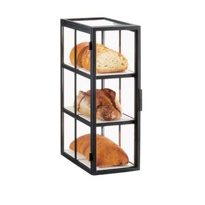 Cal-Mil 22030-13 Monterey 7" x 13.75" Clear Acrylic 3-Tier Bread Display Case