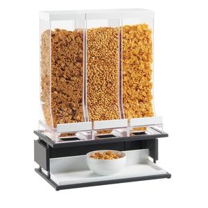 Cal-Mil 22046-13 Monterey 17.25" x 10.5" Clear Countertop Cereal Dispenser